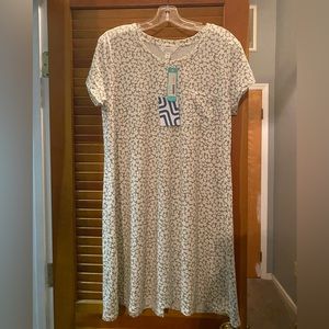 Market & Spruce T Shirt Dress with Front Pocket. XXL
